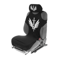 Комплект на передние сиденья "Апостол", 2 майки, 2 подголовника, черный Комплект на передние сиденья "Апостол", 2 майки, 2 подголовника, черный