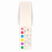 Водная раскраска &laquo;Закладки&raquo;, 10 листов, кисточка, виды МИКС