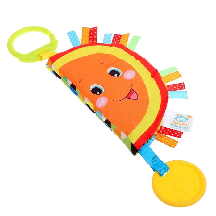 Подвеска-книжка &laquo;Солнышко&raquo;, на кроватку и коляску