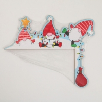 Декор на раму двери новогодний &laquo;Гномы&raquo;,  на Новый год, 25,5 х 20,4 см