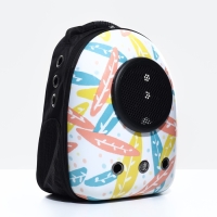 Рюкзак для переноски кошек и собак "Пастель", с окном, 32 х 25 х 42 см Рюкзак для переноски кошек и собак "Пастель", с окном, 32 х 25 х 42 см