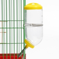 Поилка для грызунов, 500 мл, 20,5 х 5 см, жёлтая Поилка для грызунов, 500 мл, 20,5 х 5 см, жёлтая