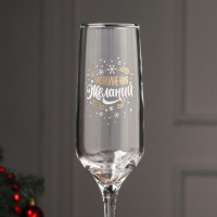 Бокал для шампанского &laquo;Исполнения&raquo;, 200 мл, деколь