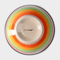 Салатник керамический Доляна &laquo;Индия&raquo;, 850 мл, d=15 см