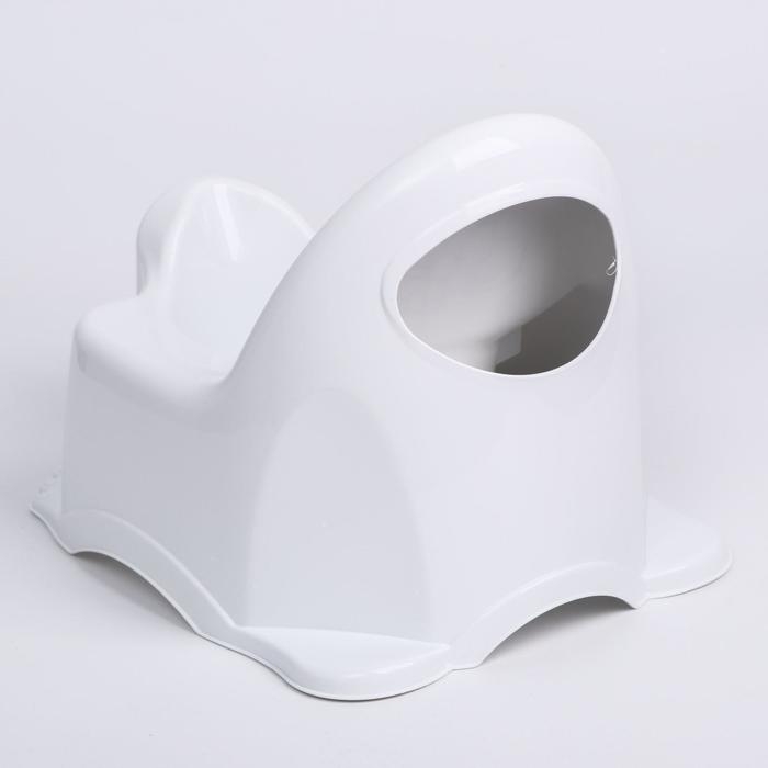 Горшок детский &laquo;Кролики&raquo;, цвет белый