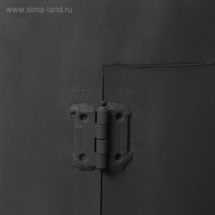 Печь под казан 12 л D=36 см, с дымоходом, с дверцей