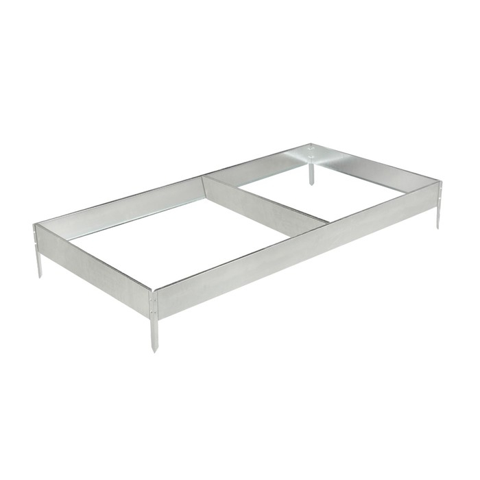 Грядка оцинкованная, 295 &times; 100 &times; 15 см, Greengo