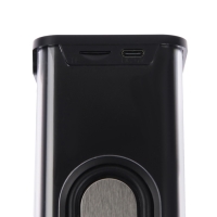 Портативная колонка А88, 10 Вт, прозрачная, подсветка, 1800 мАч, чёрная Портативная колонка А88, 10 Вт, прозрачная, подсветка, 1800 мАч, чёрная