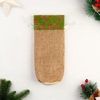 Одежда на бутылку «Дедушка Мороз», с надписью Одежда на бутылку «Дедушка Мороз», с надписью