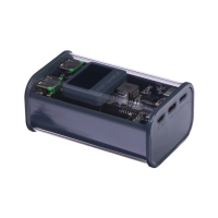 Внешний аккумулятор CRR-28, 10000 мАч, 2USB, 3А, дисплей, быстрая зарядка, серый Внешний аккумулятор CRR-28, 10000 мАч, 2USB, 3А, дисплей, быстрая зарядка, серый