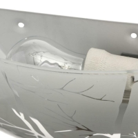 Светильник "Багульник" моллир., 1х60Вт Е27, хром, d=30 см, h=5,5 см Светильник "Багульник" моллир., 1х60Вт Е27, хром, d=30 см, h=5,5 см