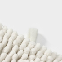 Коврик для дома LaDо́m, букли, плотность 1900 г, 50&times;80 см, цвет белый