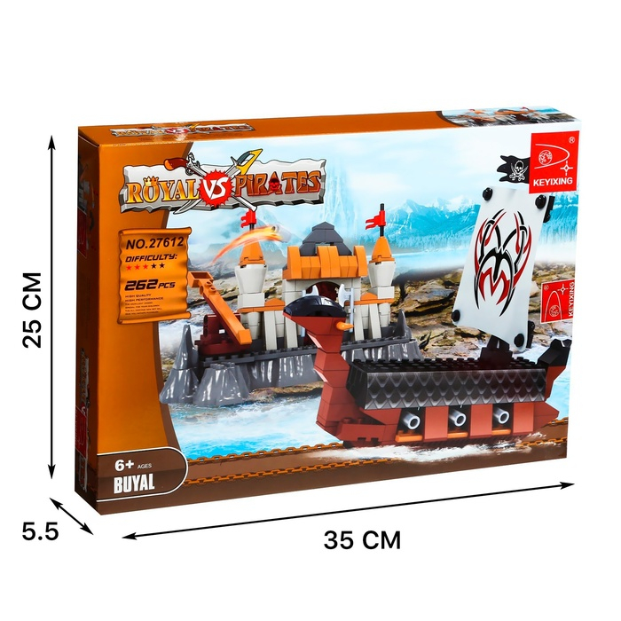 Конструктор &laquo;Сражение&raquo;, 262 детали