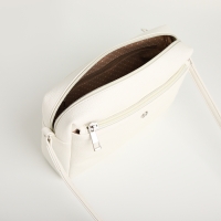 Сумка женская на молнии, цвет белый Сумка женская на молнии, цвет белый