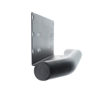 Рамка крепления номера с защитой бампера, парковочный отбойник, черный