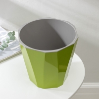 Кашпо для цветов со вставкой &laquo;Палермо&raquo;, 3,6 л, цвет оливковый