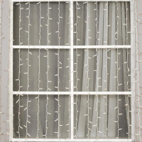 Гирлянда &laquo;Занавес&raquo; 2 &times; 9 м, IP65, УМС, белая нить, 1800 LED, свечение белое, 220 В