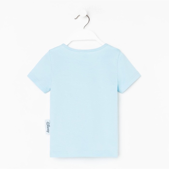 Футболка детская Disney "Frozen", рост 110-116 (32), голубой