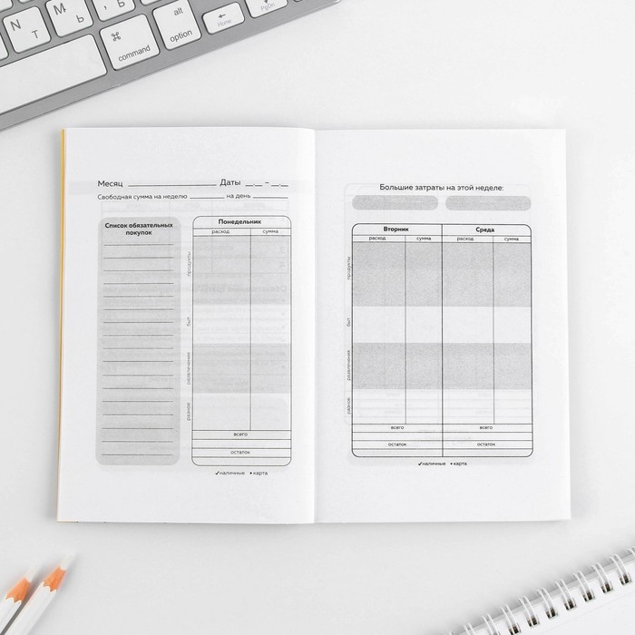 Умный блокнот CashBook А6, 68 листов &laquo;Денежный кот&raquo;