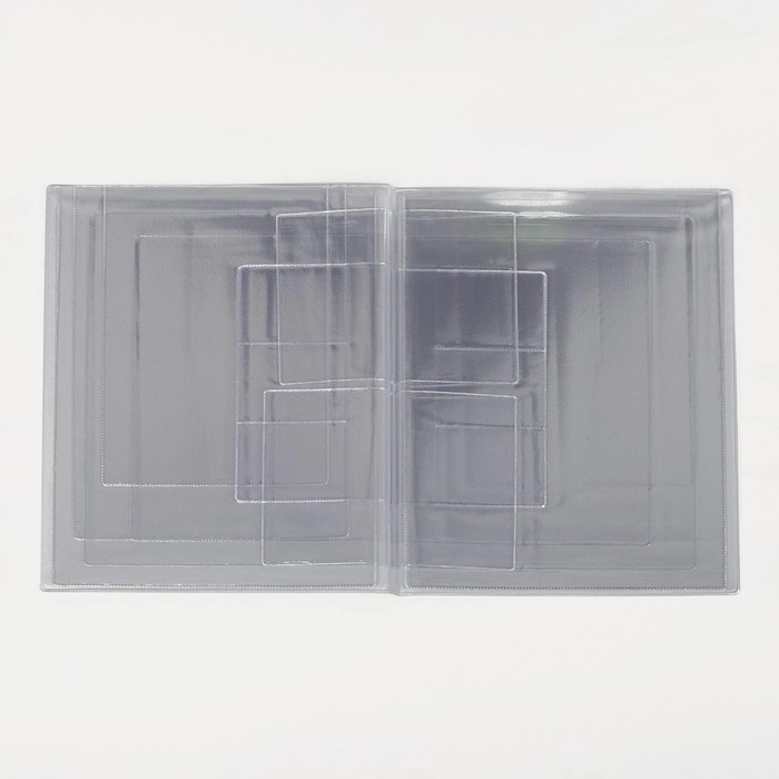 Папка для документов, 3 комплекта, цвет белый