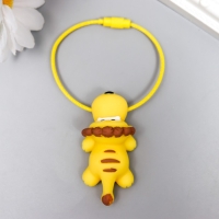 Брелок ПВХ на тросе "Оскал льва" 9,5х5 см Брелок ПВХ на тросе "Оскал льва" 9,5х5 см