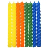 Свечи для торта витые &laquo;С Днем Рождения&raquo;, 8 штук, Мстители