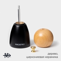 Мельница для специй "Ollander" 13,5см, цвет черный