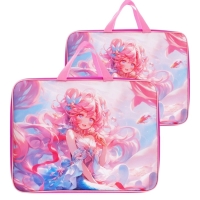 Папка с ручками текстильная А4, 360&times;245&times;70 мм, Calligrata TOP &laquo;Подводная сказка&raquo;