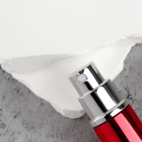 Флакон для парфюма &laquo;Пуля&raquo;, с распылителем, 3 мл, цвет красный