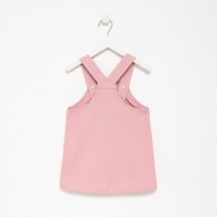 Сарафан джинсовый KAFTAN р. 34 (122-128), розовый Сарафан джинсовый KAFTAN р. 34 (122-128), розовый