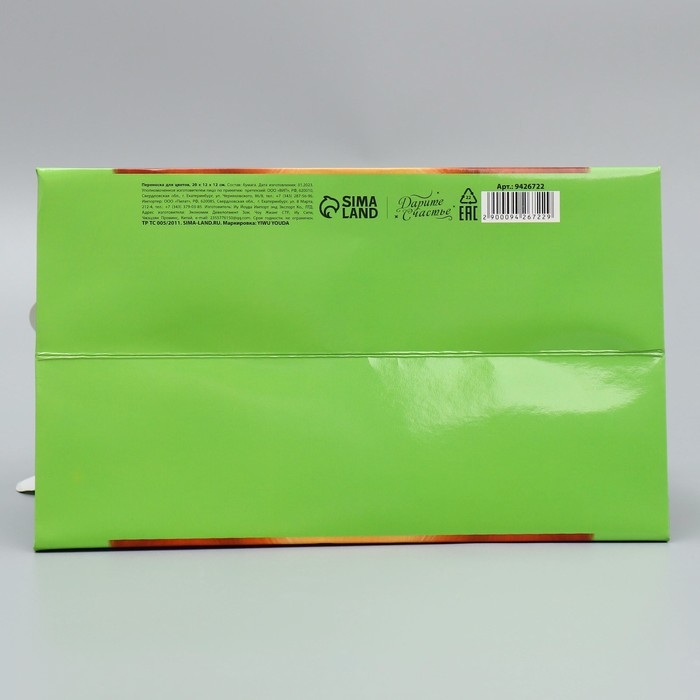 Переноски для цветов &laquo;Мишка&raquo;, 20 &times; 12 &times; 12 см