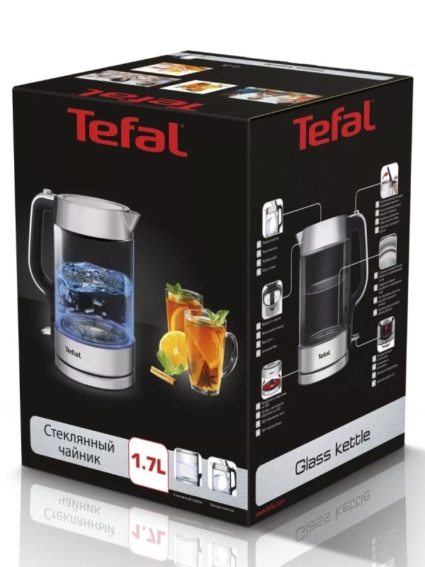 Чайник электрический Glass Kettle KI770D30, 2200 Вт