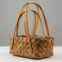 Набор корзин плетеных, 31х21х13/35,5 см, 22х15.5х13,5/31,5 см, 2 шт, секвойя Набор корзин плетеных, 31х21х13/35,5 см, 22х15.5х13,5/31,5 см, 2 шт, секвойя