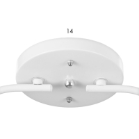 Люстра "Онлайн" (цветок) 2х15Вт Е27 МОДЕЛЬ: BR 00196 белый Люстра "Онлайн" (цветок) 2х15Вт Е27 МОДЕЛЬ: BR 00196 белый