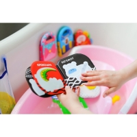 Книжка - игрушка для ванны Крошка Я &laquo;Животные Африки&raquo;, водная раскраска, по методике Гленна Домана