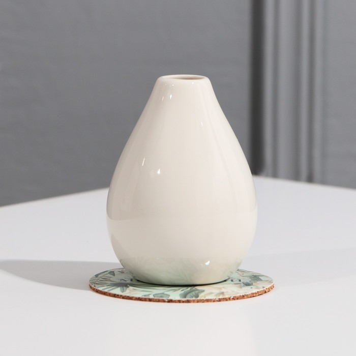 Ваза для цветов и подставка &laquo;Тропические цветы&raquo;, 8 х 7 х 6 см.