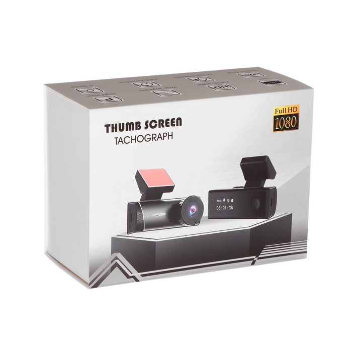 Видеорегистратор, Wi-Fi, FHD 1080  IPS 1.5, обзор 120&deg;