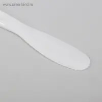 Шпатель для депиляции, 18.5 см, белый
