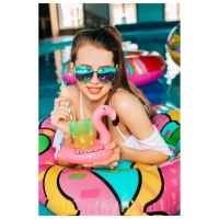 Игрушка надувная-подставка &laquo;Фламинго&raquo;, 18 см