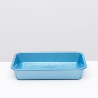 Туалет перламутровый средний с сеткой 36 х 26 х 6,5 см голубой Туалет перламутровый средний с сеткой 36 х 26 х 6,5 см голубой