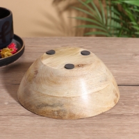 Миска "Мудрый слон" дерево манго 17,5х17,5х6,5 см