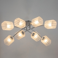 Люстра 6591182/8 E27 40Вт хром 90х90х21 см BayerLux