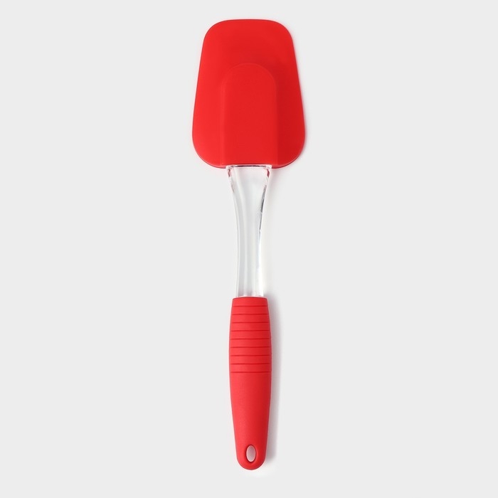 Лопатка Доляна &laquo;Про&raquo;, силикон, 25,5 см, цвет МИКС