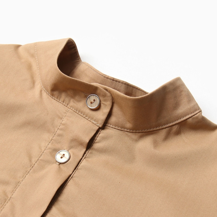 Блузка женская MINAKU: Casual Collection цвет бежевый, р-р 50 Блузка женская MINAKU: Casual Collection цвет бежевый, р-р 50