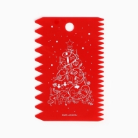 Новый год. Набор кондитерских шпателей &laquo;Волшебство&raquo;, 3 шт