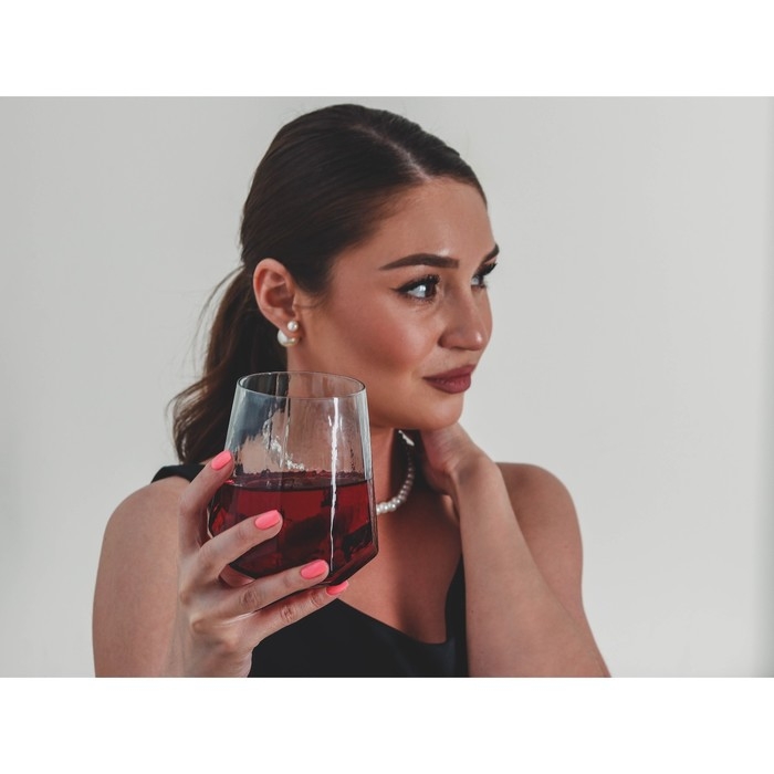 Набор стаканов стеклянных Magistro &laquo;Дарио&raquo;, 450 мл, 10&times;11,5 см, 6 шт, цвет изумрудный