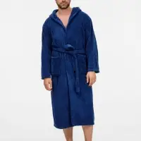 Халат флисовый Magic Mantle, темно-синий, размер M/L
