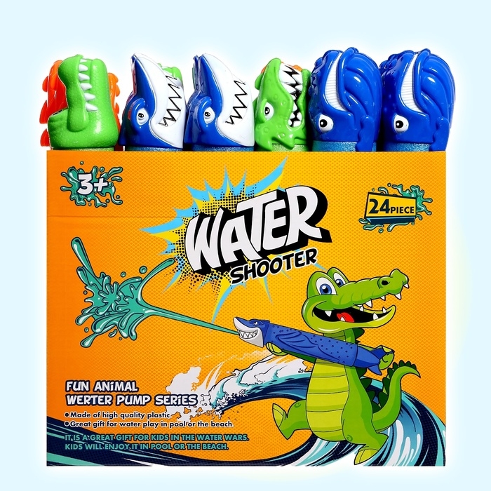 Водная пушка &laquo;Зубастик&raquo;, 32 см., цвет МИКС