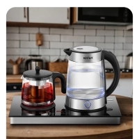 Чайный набор КТ-6744 чайник электрический - 1.7 л