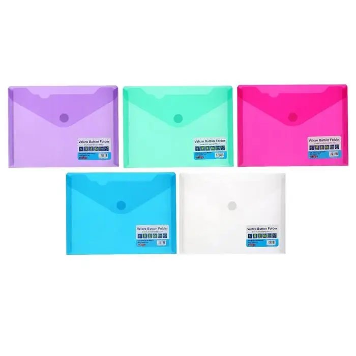 Папка А5 на липучке, МИКС